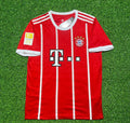 2017/18 FC Bayern Munich Retro Home Football Jersey – Back View