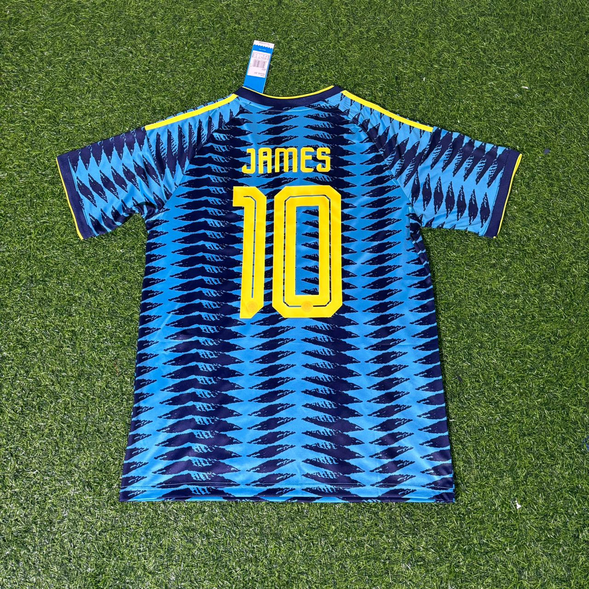 James Rodriguez Colombia 2026 World Cup Away Football Jersey – Back View