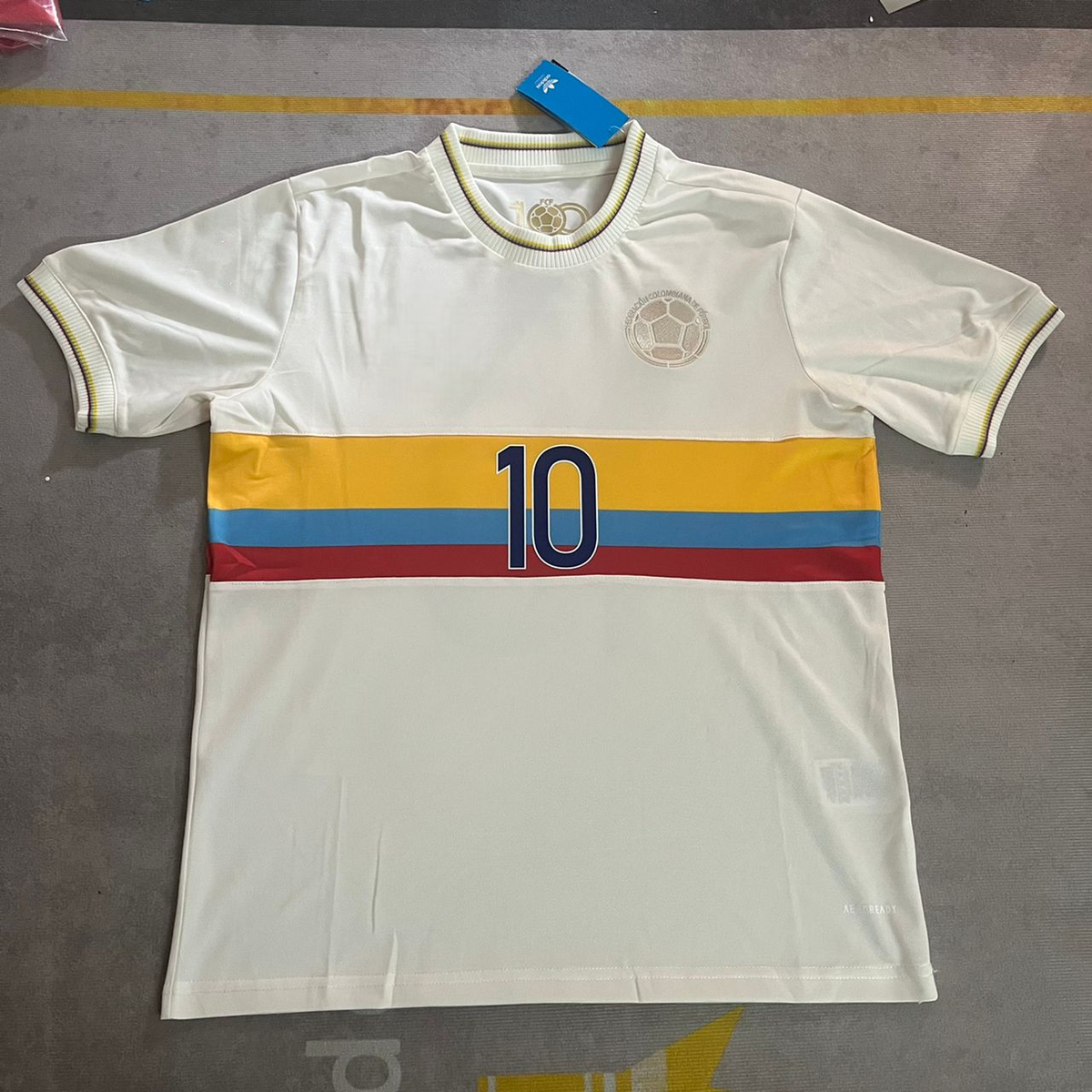 James Rodriguez Colombia White Football Jersey – 4