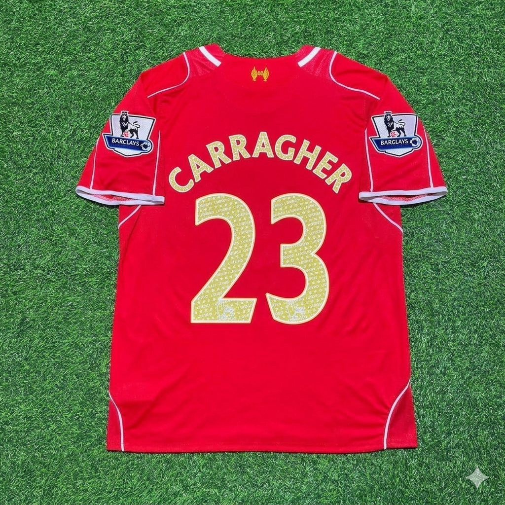 Liverpool Special Retro Jersey – Jamie Carragher #23 – Back View