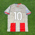 2025/26 Jamie Vardy Cremonese Football Jersey Edition 2 – Back View
