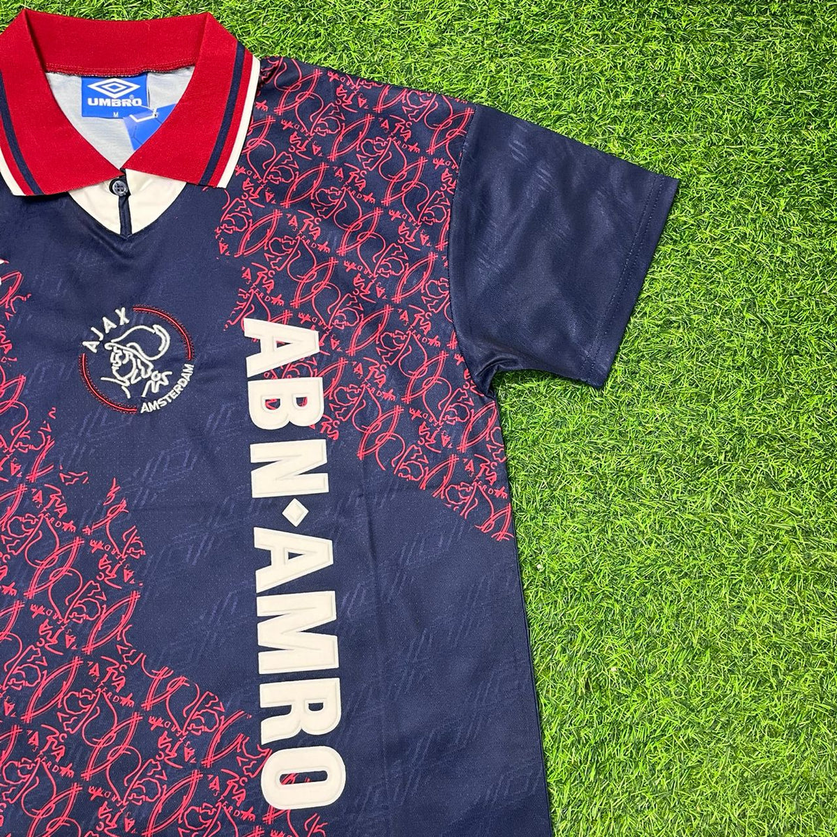 1994/95 Jari Litmanen #10 Ajax Away Retro Football Jersey – 4