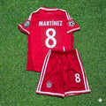 Bayern Munich 2013 Champions League Final Kids Retro Kit – Javi Martínez #8 – Back View