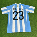 2010 Argentina World Cup Javier Pastore 23- Retro Football Jersey – Back View