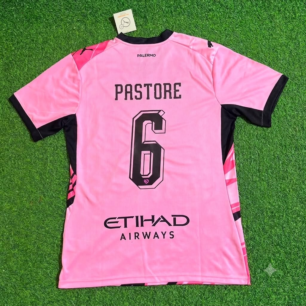 Javier Pastore Palermo Special Football Jersey – Back View