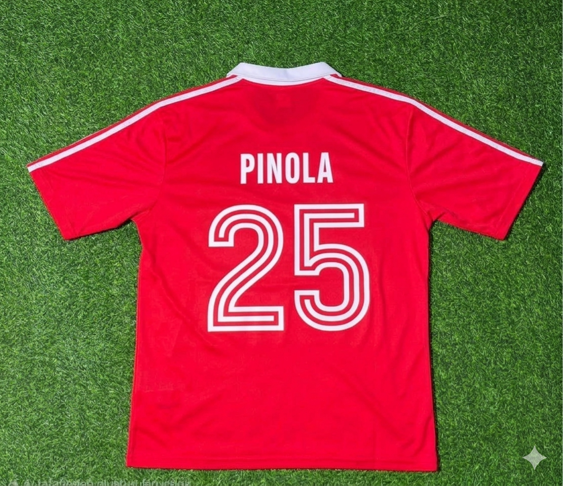 Javier Pinola FC Nürnberg Heim Retro – Back View