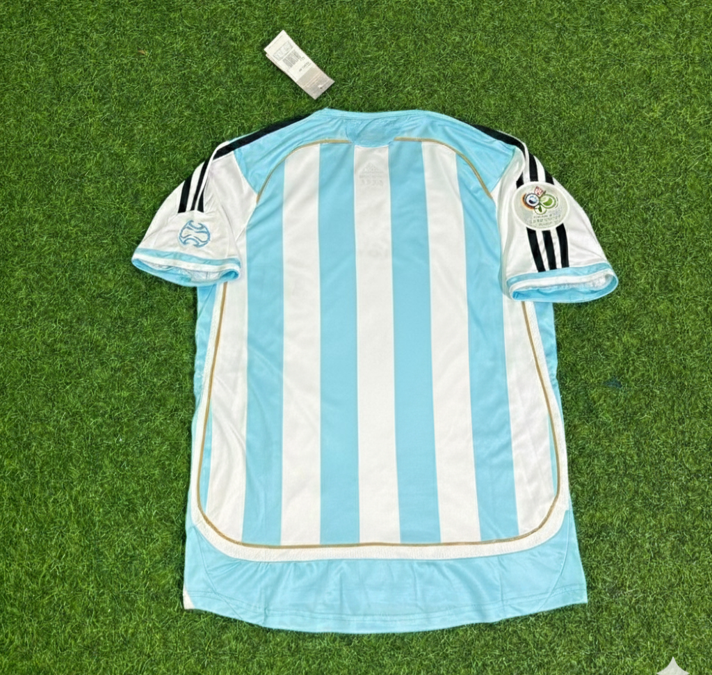 2006 Argentina World Cup Retro Football Jersey – Front View