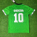 Jay-Jay Okocha Nigeria 2002 World Cup Retro Football Jersey – Back View