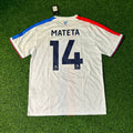 Jean-Philippe Mateta Crystal Palace 2025/26 New Season White Football Jersey – Back View
