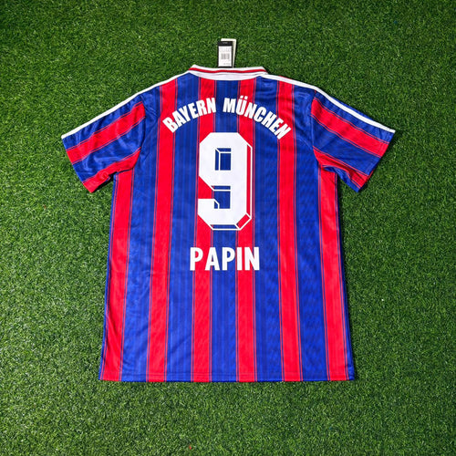 1995/97 Bayern Munich Retro Football Jersey Jean Pierre Papin