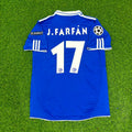 Schalke 04 Season 2010- 11 Retro Champions League Football Jersey – Jefferson Farfán 17- – Back View