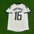 2002 Germany World Cup Jens Jeremies Deutschland White Retro Football Jersey – Back View