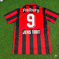Jens Todt SC Freiburg 1994/95 Retro Football Jersey – Back View