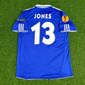 Jermaine Jones Schalke 04 2011-2012 Retro Football Jersey – Back View