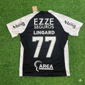 2026 Jesse Lingard #77 Corinthians Black White Football Jersey Soccer Kit Shirt – Back View