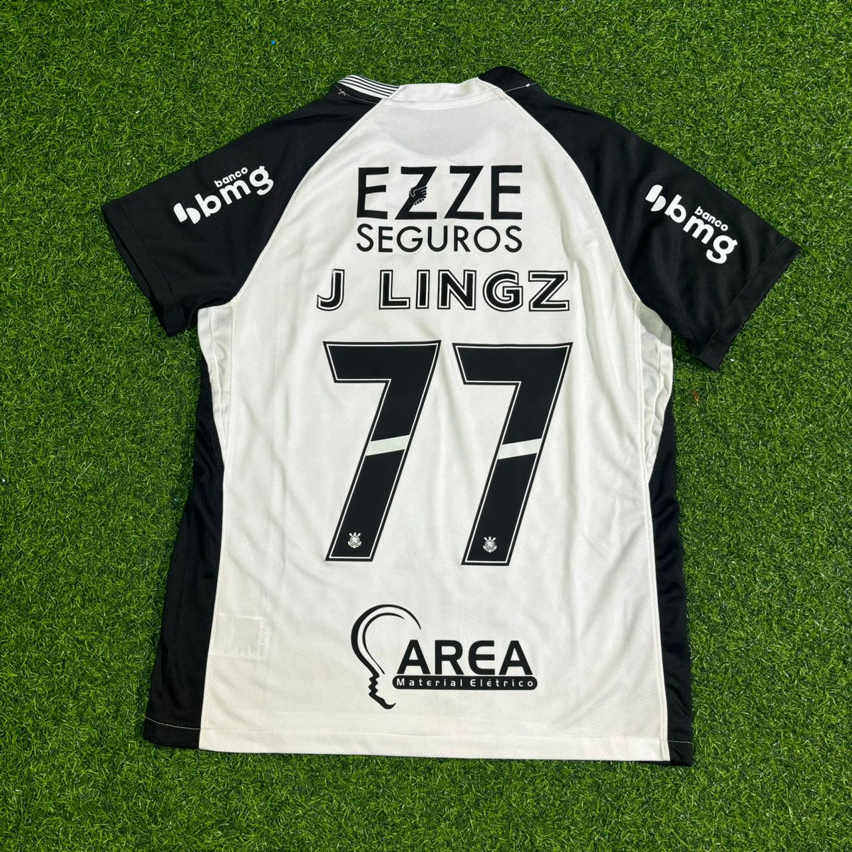 Jesse Lingard “J. Lingz” Corinthians White Football Jersey – Back View