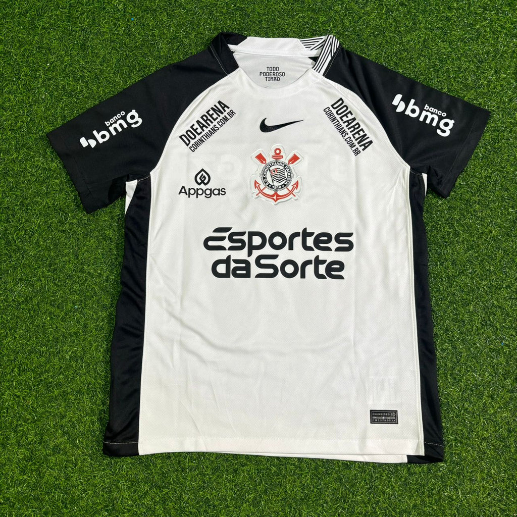 Jesse Lingard “J. Lingz” Corinthians White Football Jersey – Front View