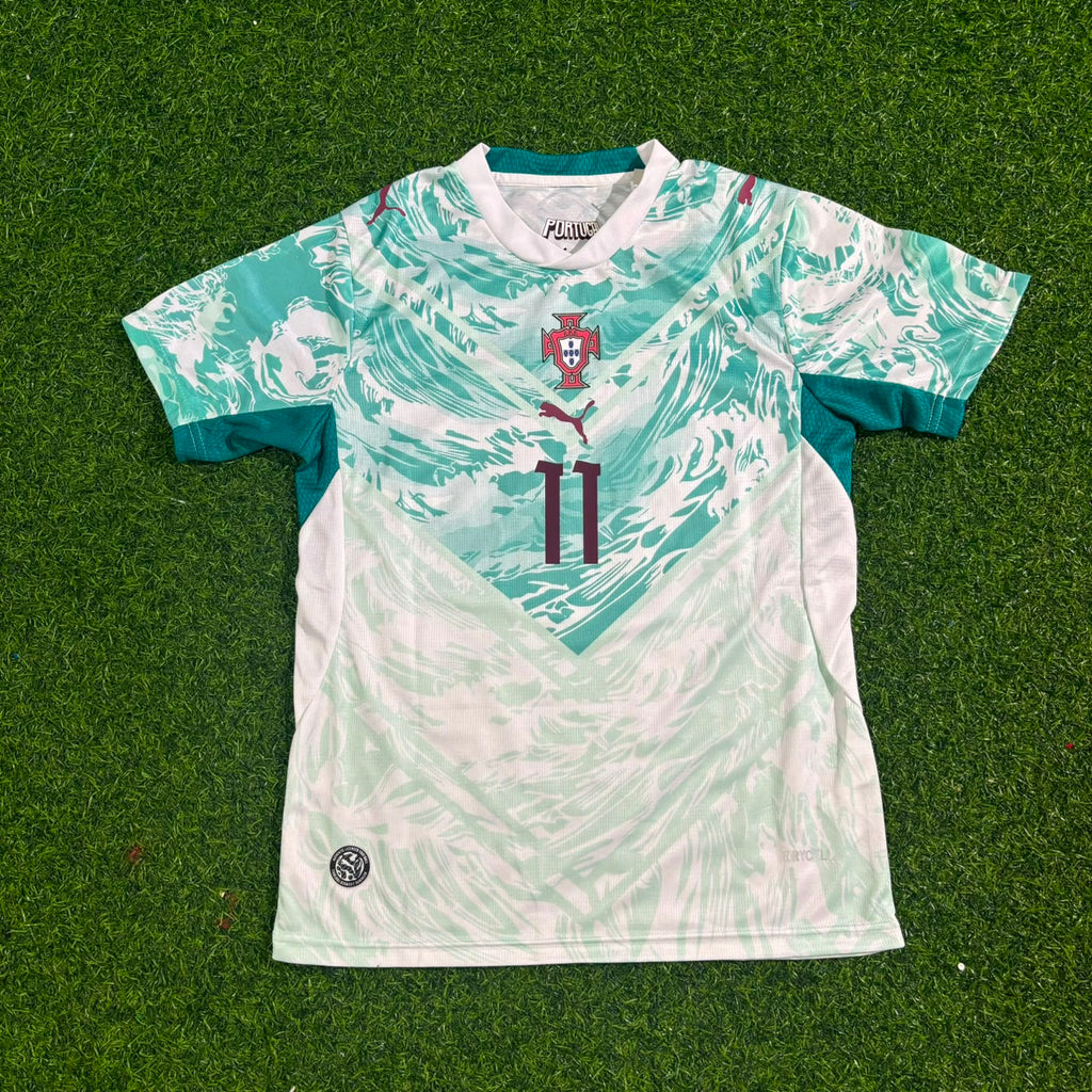 Joao Felix Portugal 2026 World Cup White Away Football Jersey – Front View