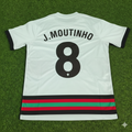 2020 Portugal EURO Joao Moutinho Retro Away Football Jersey – Back View
