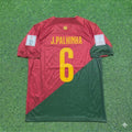 Portugal 2022 World Cup Home Retro Football Jersey – João Palhinha #6 – Back View