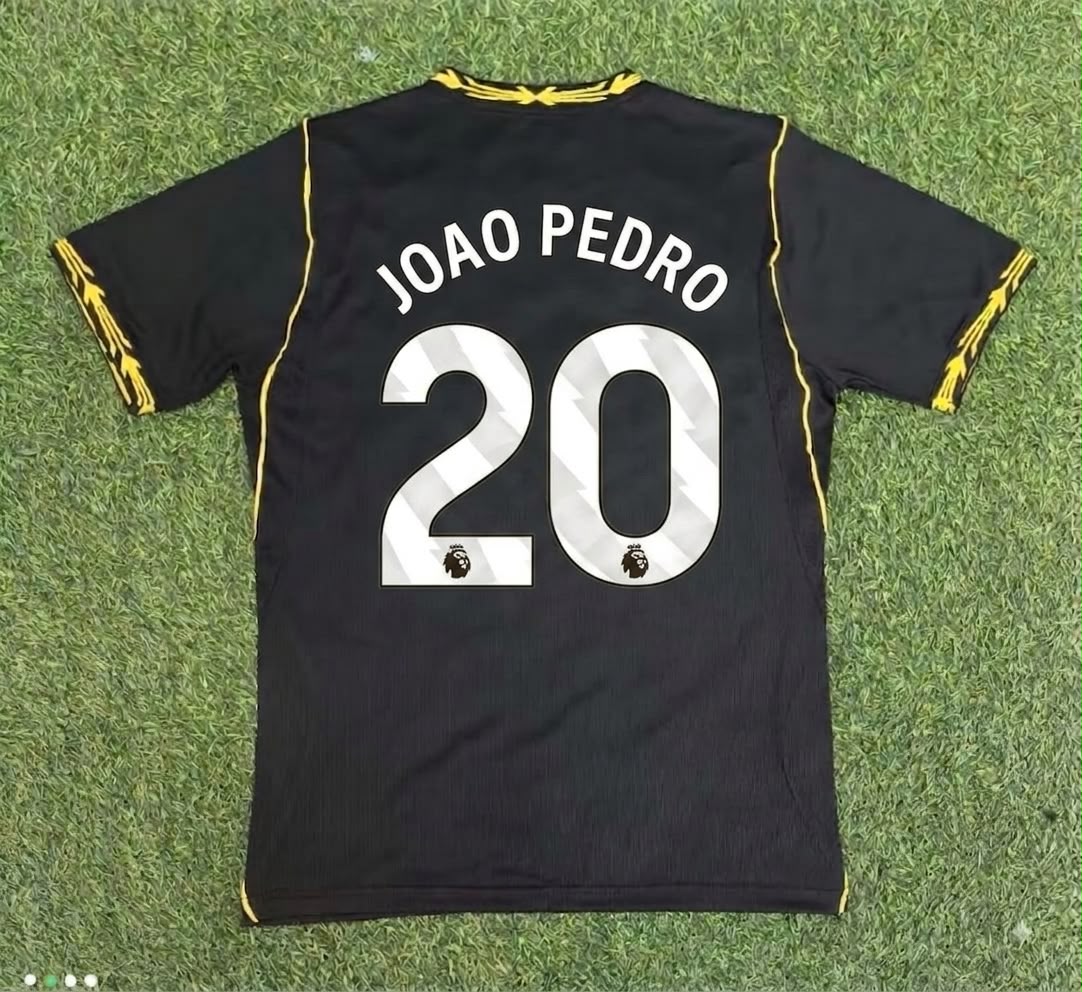 Joao Pedro Chelsea Away 2027 New Season Football Jersey – Back View
