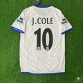 Joe Cole Chelsea Away 2004 Retro Football Jersey – Back View