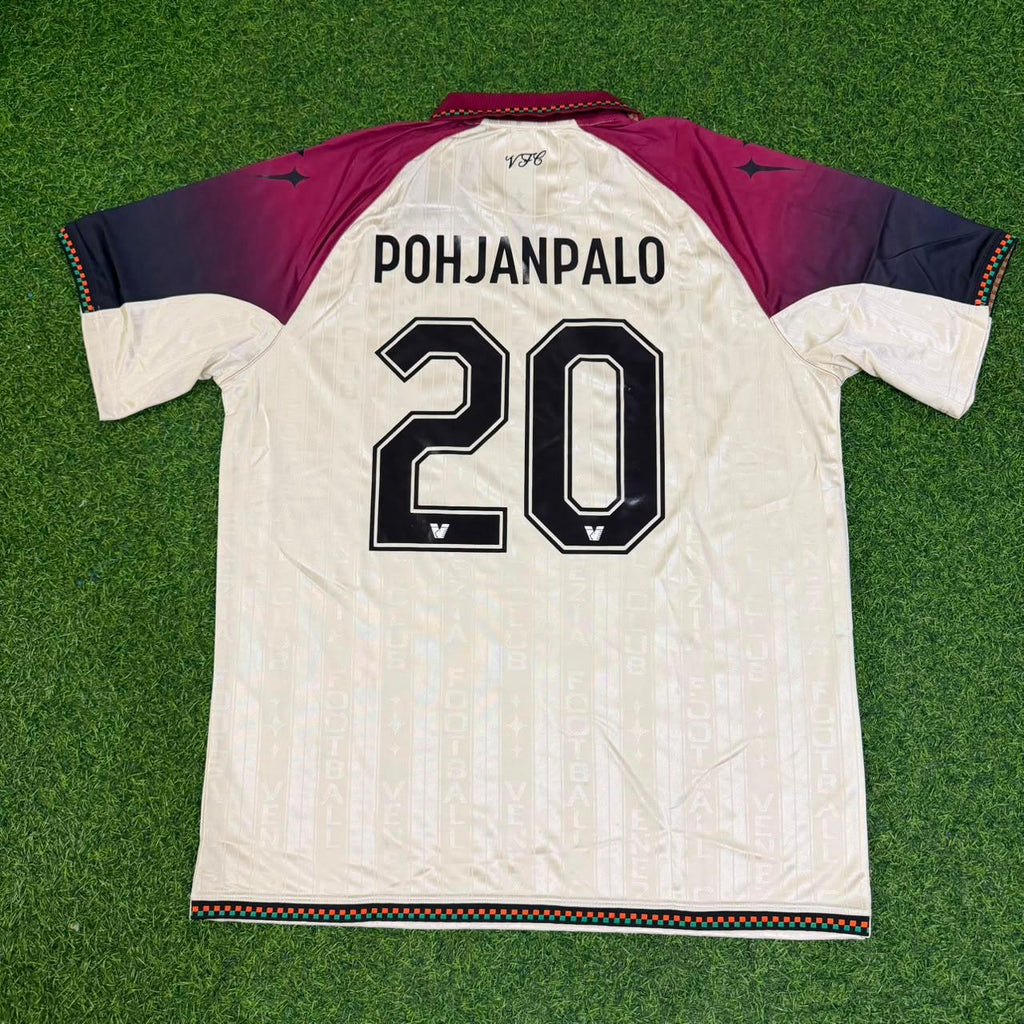 Joel Pohjanpalo Venezia 2025/2026 Season Football Jersey – Back View