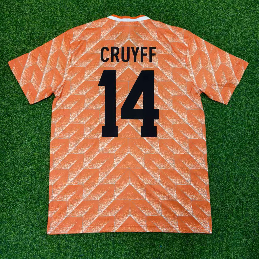Johan Cruyff Retro World Cup Jersey – Back View