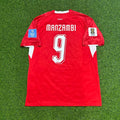 Switzerland 2026 World Cup Kit Jersey – Johan Manzambi 9 - – Back View