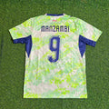 Johan Manzambi #9 Switzerland 2026 World Cup Away Kit Jersey – Back View