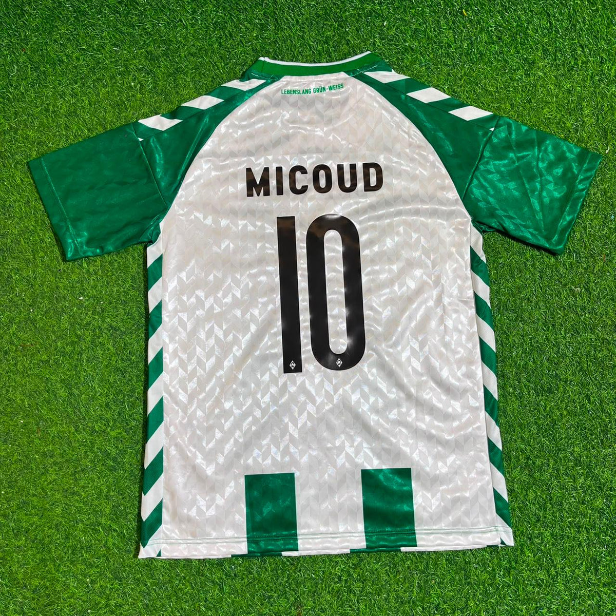 Werder Bremen Special Football Jersey – Johan Micoud – Back View