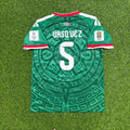 2026 Mexico World Cup Johan Vasquez Home Green Football Jersey – Back View