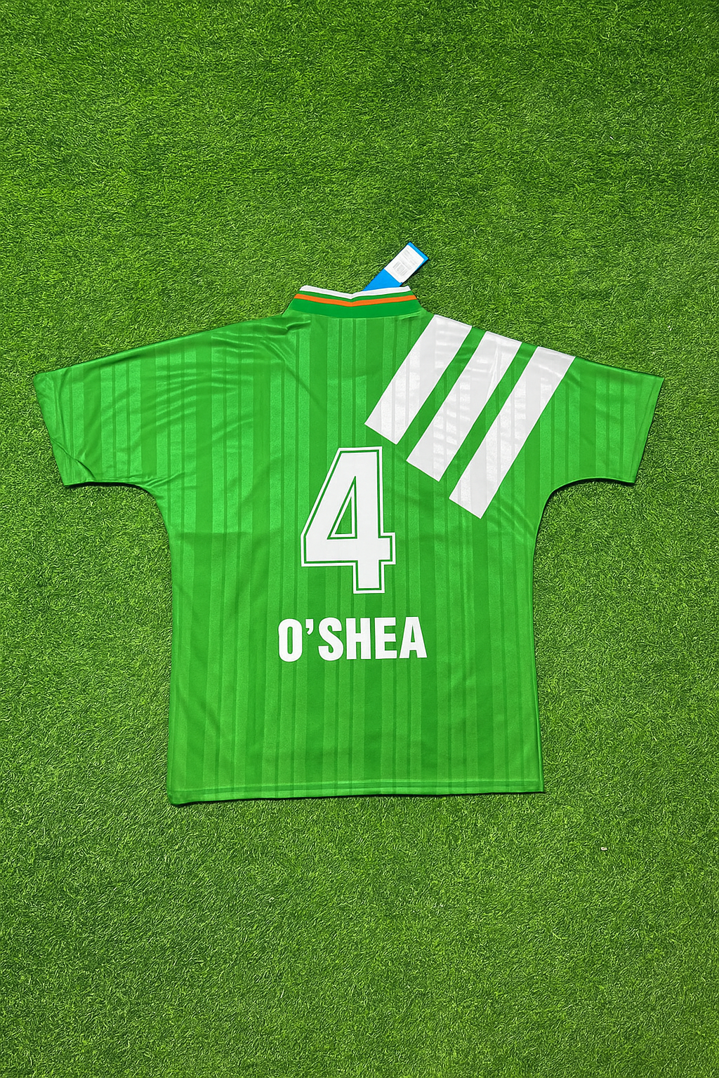 Ireland EIRE Retro Football Jersey – John O'Shea – Back View
