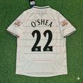 2003/05 John O'Shea #22 Manchester United Retro Football Jersey – Back View