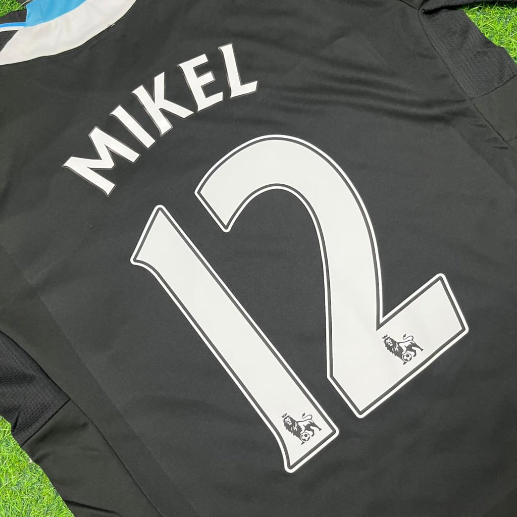 2011/12 John Obi Mikel Chelsea Retro Football Jersey – Detailed View
