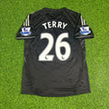 2013/14 John Terry Chelsea Black Retro Football Jersey – Back View