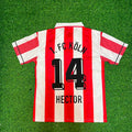 Jonas Hector #14 FC Köln Retro Fußballtrikot – Back View