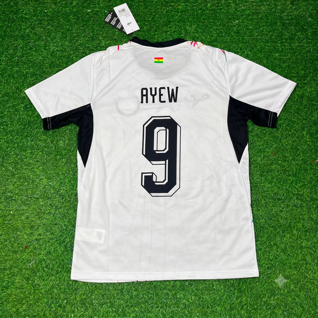 Jordan Ayew Ghana World Cup 2026 National Team Football Jersey – Back View