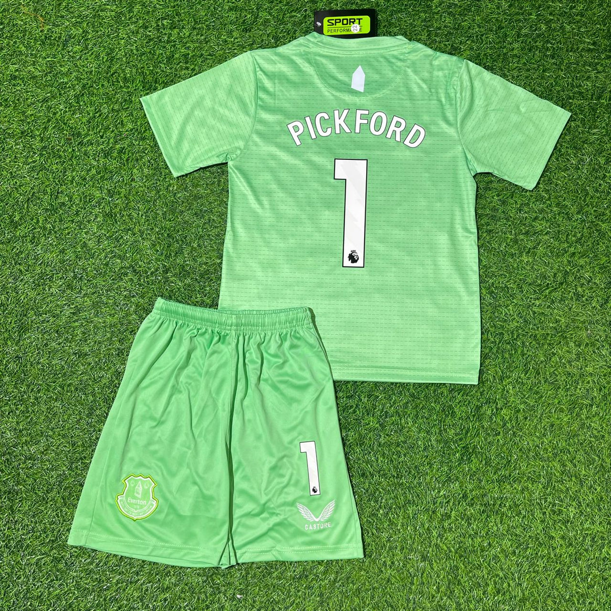 2026 Jordan Pickford Everton Goalkeeper Football Jersey – Detailed View