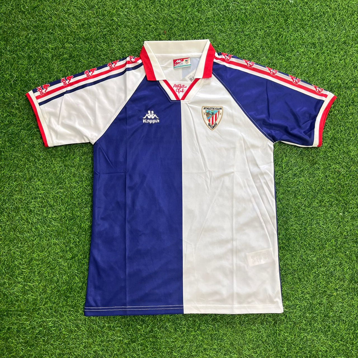 1997 Joseba Etxeberria Athletic Club Bilbao 1998 Retro Football Jersey – Front View
