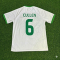 Ireland Vintage Special Edition White Football Jersey – Josh Cullen 6- – Back View