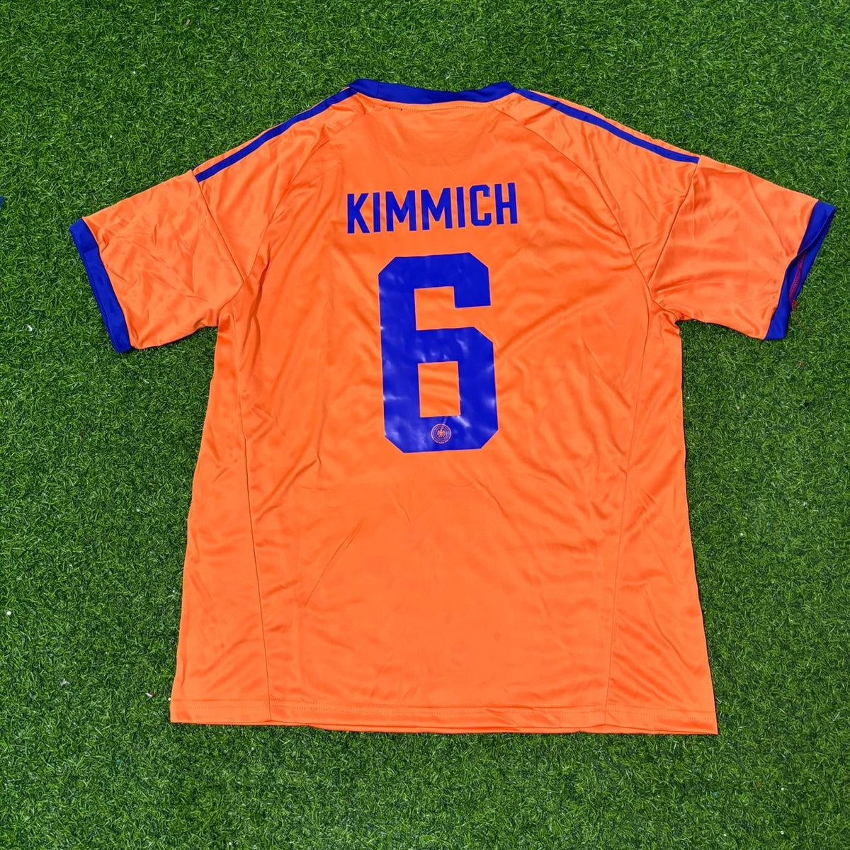 Joshua Kimmich #6 Germany 2026 Orange Football Jersey – Back View