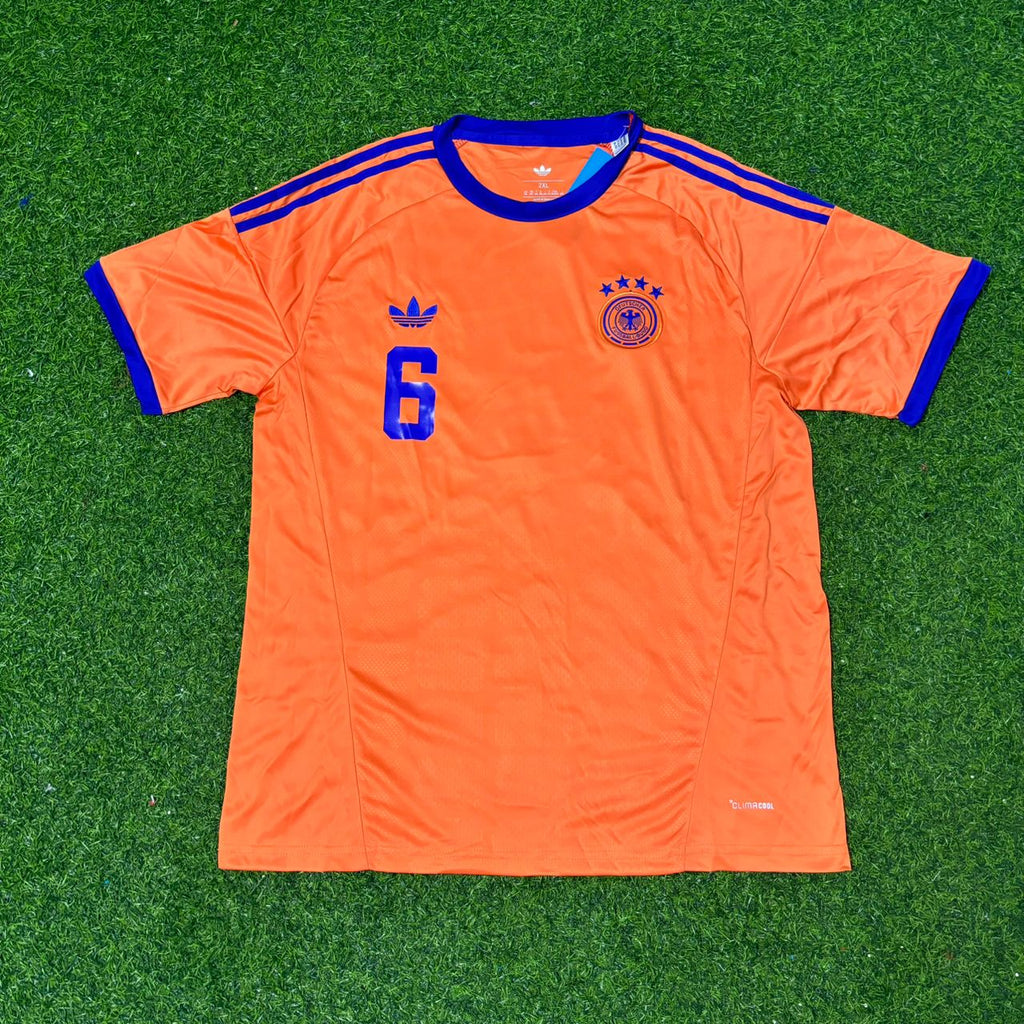 Joshua Kimmich #6 Germany 2026 Orange Football Jersey – Front View