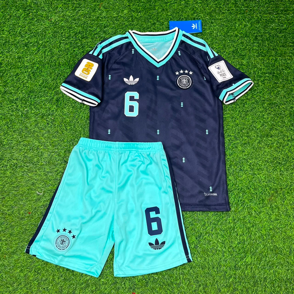 Germany 2026 World Cup Kids Football Jersey – Joshua Kimmich 6- – Detailed View