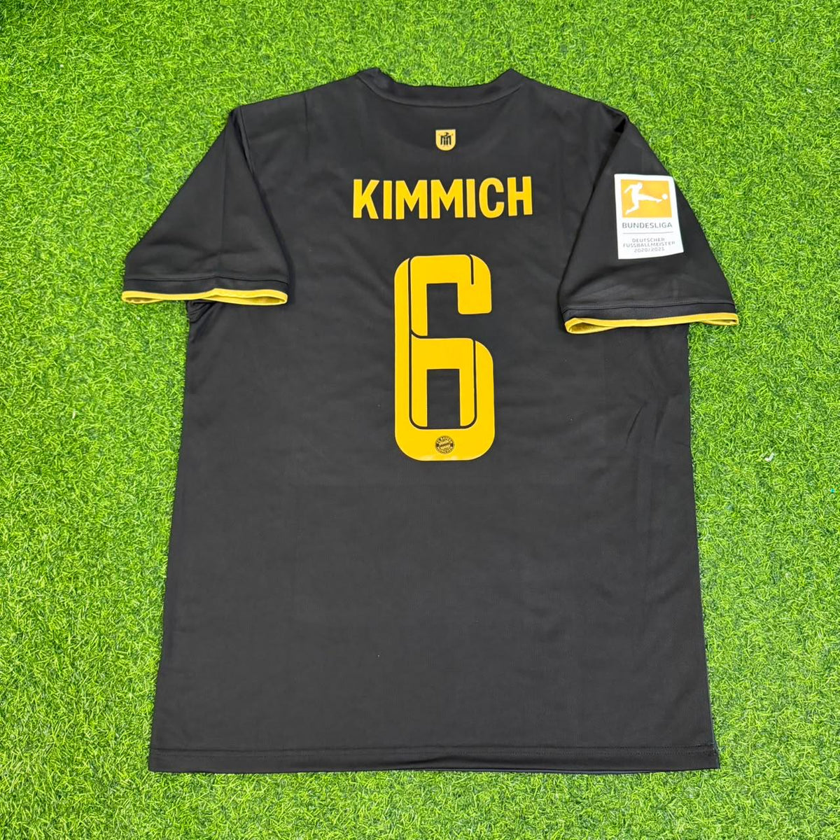 Joshua Kimmich Bayern Munich 2021-2022 Away Football Jersey – Back View