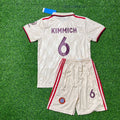 Bayern Munich 2026 New Season Kids Football Jersey – Joshua Kimmich – Back View