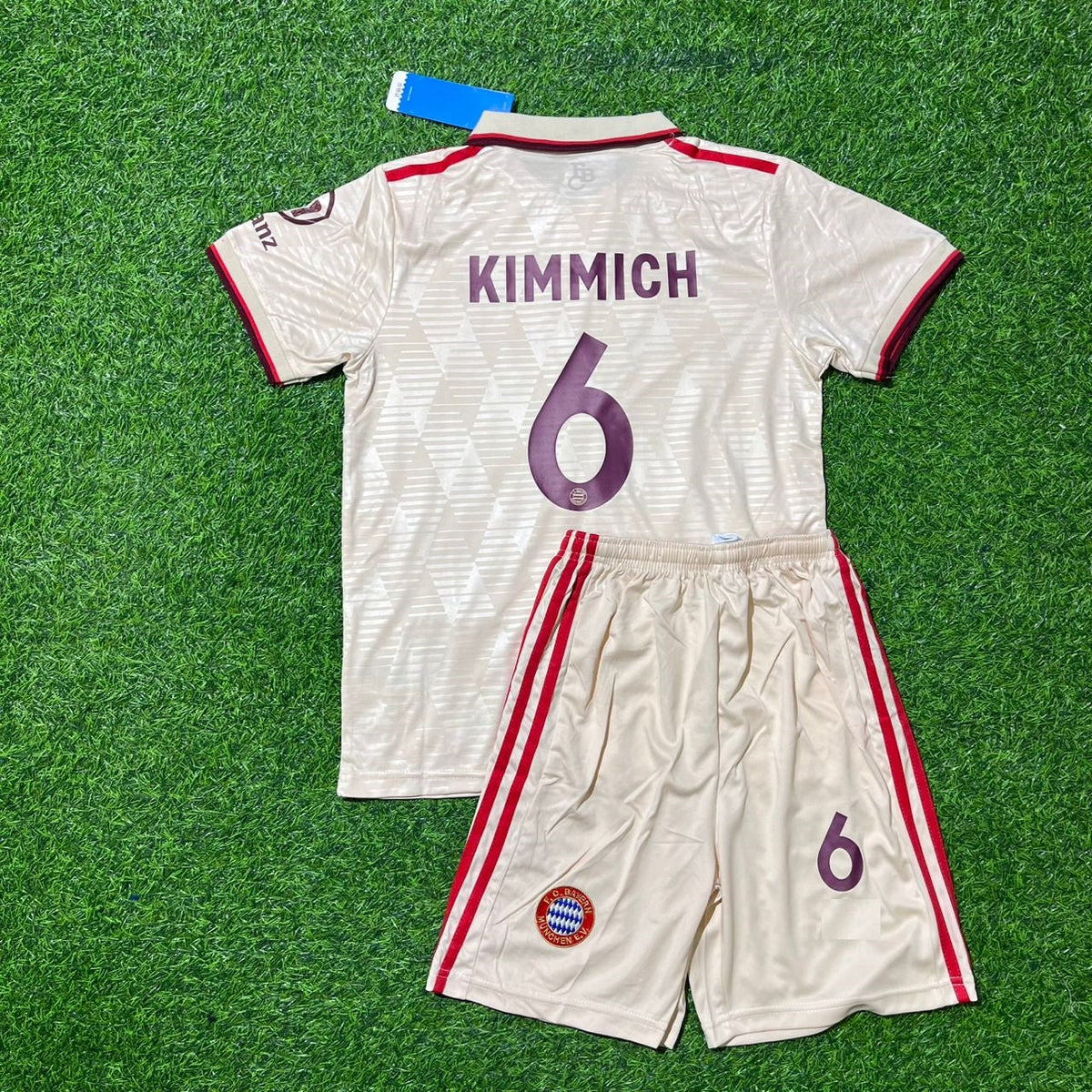 Bayern Munich 2026 New Season Kids Football Jersey – Joshua Kimmich – Back View