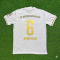 Joshua Kimmich #6 FC Bayern München 125 Years Anniversary Special-Edition White Jersey – Back View