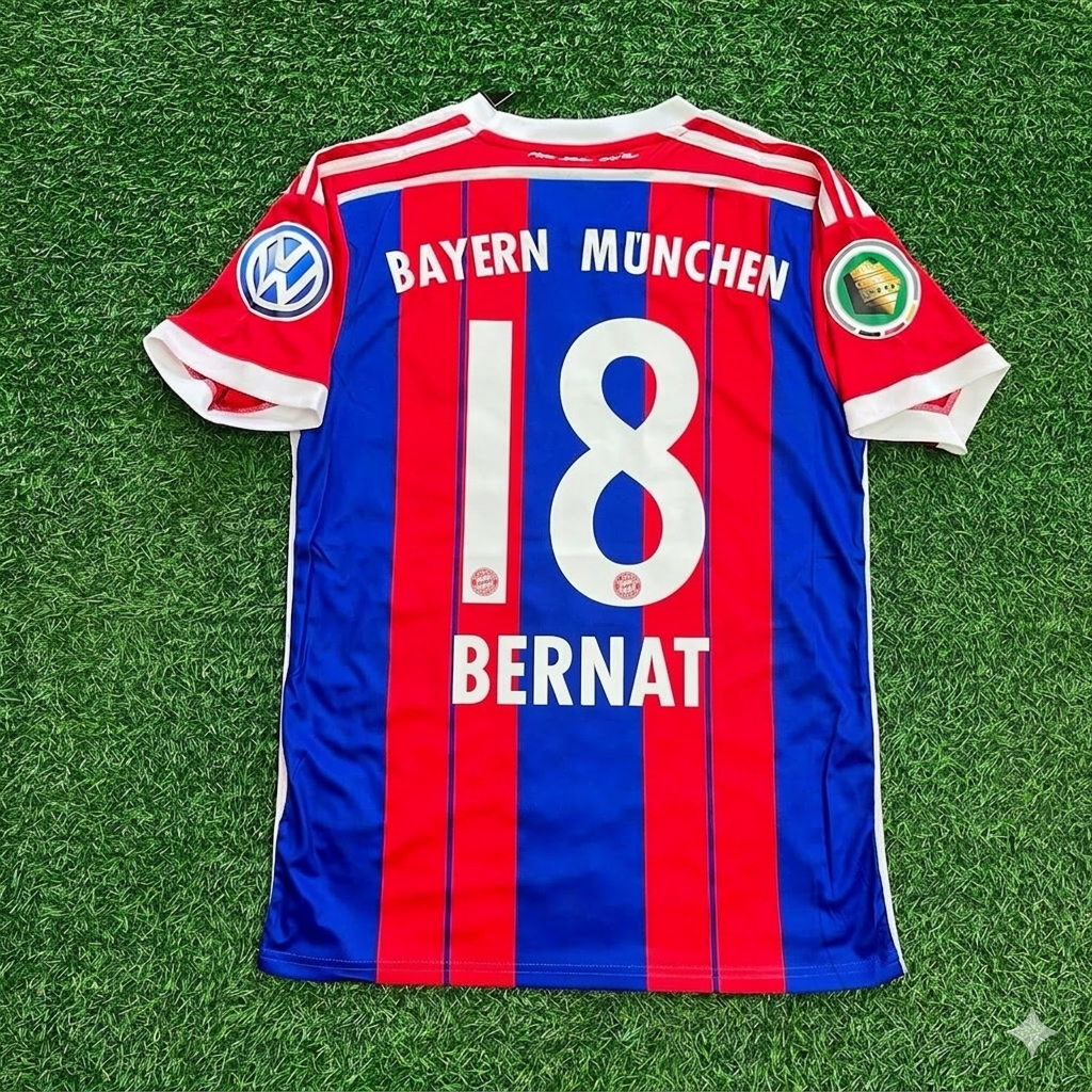 Bayern Munich 2014-2015 Kit Jersey – Juan Bernat 18- – Back View