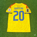 Juan Fernando Quintero Colombia 2026 World Cup Football Jersey – Back View